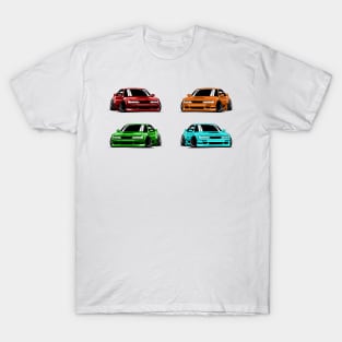 X4 Drifting Car T-Shirt